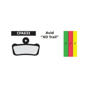 EBC Gold Brake Pad AVID XO Trail / SRAM Guide