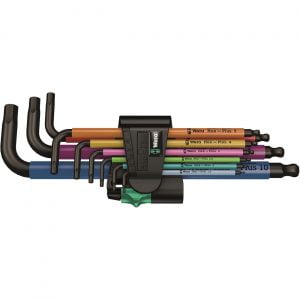 Tool Wera 950/9 Hex-Plus Multicolour 1 L-key set metric BlackLaser