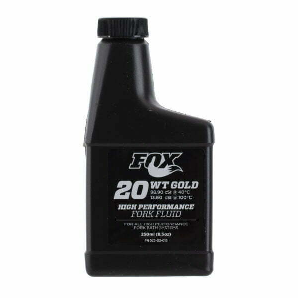 Fox High Performance Fork Fluid 20WT Gold 250ml