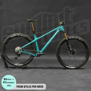 YETI CYCLES ARC | T-SERIES | SHIMANO XTR | FOX FACTORY | LARGE | TURQUOISE